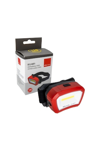 Ceta Form R12-bat1 Led Pilli Kafa Lambası 150 Lümen Siyah