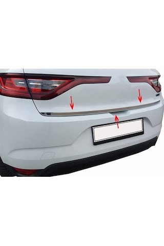 Renault Megane 4 HB Krom Bagaj Alt Çıta 2016-2023 Arası