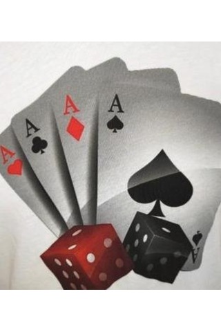 Beyaz Dijital Baskılı T-Shırt (415960986) Beyaz