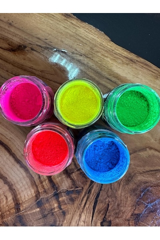 Pigment 5'li Neon Toz Boya Seti 5 10gr