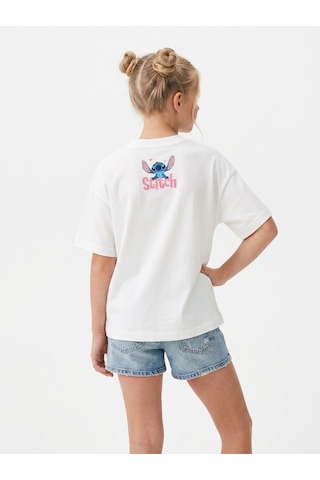Sea Bubbles Stitch Çocuk Tişört St10382 BEYAZ