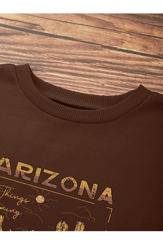 Altamira Unisex Arizona Bisiklet Yaka Sweatshirt 001
