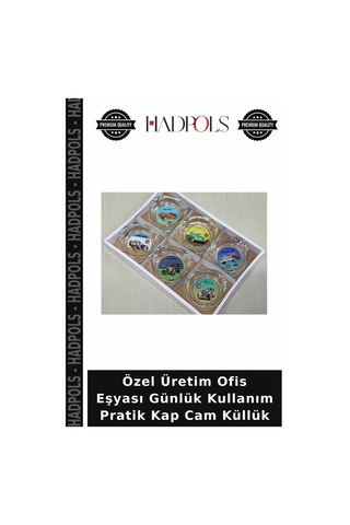 Özel Üretim Ofis Eşyası Günlük Kullanım Pratik Kap Cam Küllük