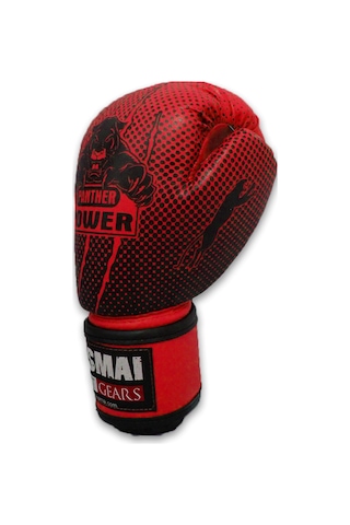 Dosmai Panther Power Boks Kick Boks Muay Thai Eldiveni Kırm El341 Kırmızı