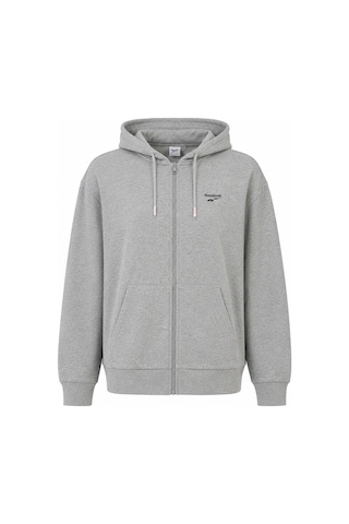 Reebok Eşofman Üstü Kadın A Grı Mel Id Sl Rlx Fz Hoodıe 000000000102697500 Gri