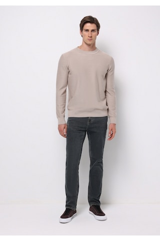 Colin's Colins Regular Fit Yuvarlak Yaka Jakarlı Erkek Bej Kazak Cl1076471 Q1.v2 Beı Bej