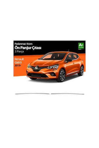 S-Dizayn  Renault Clio 5 Krom Ön Panjur 2 Prç. 2019 ve Üzeri