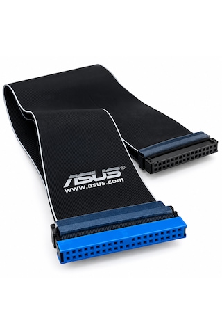 Asus 40 Pin 80 Damarlı Ide Pata Ata133 Hdd Dvd Veri Kablosu Female-female 40cm