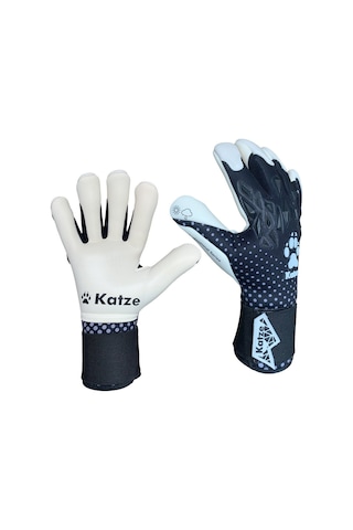 Katze Eagle Kaleci Eldiveni Siyah Beyaz Siyah - Beyaz