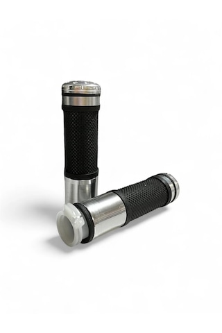 Nikel Motosiklet Elcik Takımı - Gaz Borusu Dahil - Üniversal - Cg - Cub - Scooter - Kuba Çita Gri