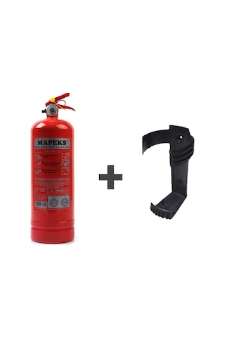 Leader Yangın Söndürücü Tüp Tüv Onaylı Tozlu 2kg Ek 201
