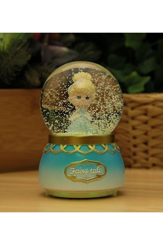 Disneyland Kül Kedisi Işıklı Ve Müzikli Kar Küresi Büyük Boy