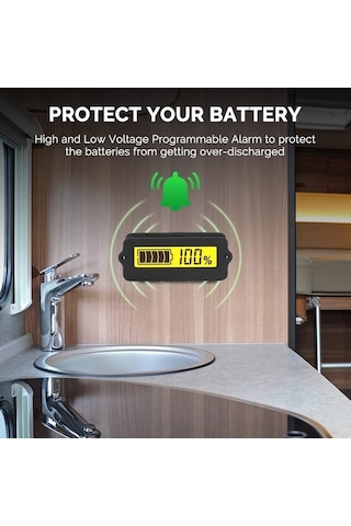 Maoyaya 36v Akü Kapasitesi Monitörü - Rv Araçlar İçin Akü Gücü