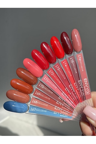 Envy Kalıcı Oje Exclusive Seri Kırmızı 10gr No:172 Diğer