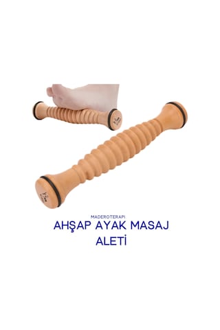 1sen Art & Beauty Maderoterapi Ayak Masaj Aleti Roller