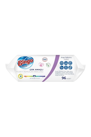 Bingo Yüzey Havlusu Lavanta 96'lı Yaprak