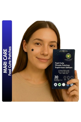 Mari Care Feel Cute Pimple Patches Superstars Edition Siyah 30 Adet