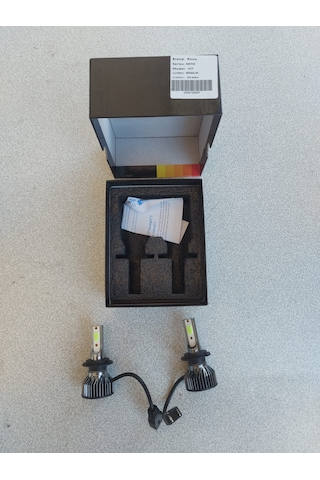 Ricco H4 Slim Mini Led Xenon Green Yeşil Renk 8000lm H4 Yeşil Led Zenon