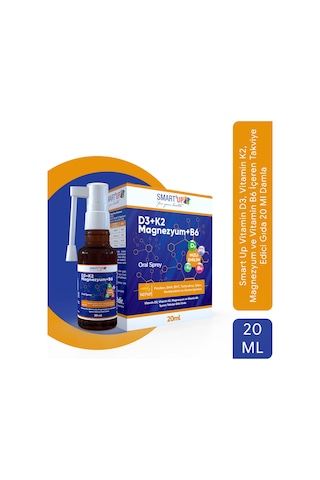 Smart Up D3 + K2 + MG + B6 Vitamin 20 ML