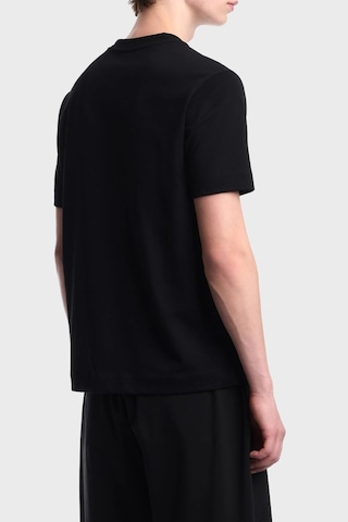 Emporio Armani Logolu % 100 Pamuk Regular Fit Bisiklet Yaka T Shirt Erkek T Shirt Em006809 Af13715 Uc001 Siyah