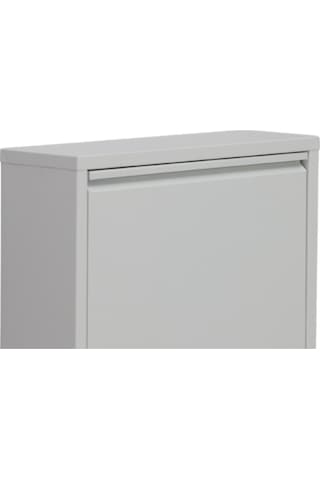 Kapaklı Metal Ayakkabılık, 3 Ve 4 Kapaklı, Aksesuarlı Çeşitli Gri-ayakkabılık