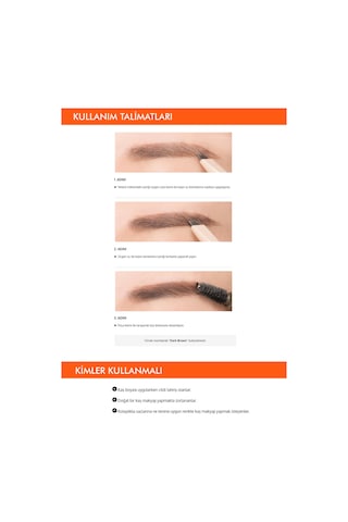 Missha Perfect Eyebrow Styler Uzun Süre Kalıcı Asansörlü Kaş Kalemi Black