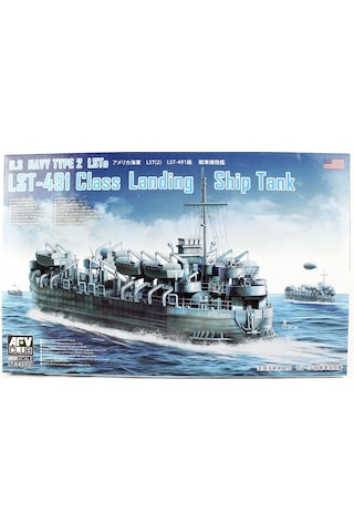 Afv Club Se73519 1/350 Lst-491 Class Çıkartma Gemisi Demonte Plastik Maketi