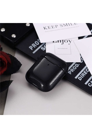 Apple AirPods Uyumlu Zore Airbag 20 Kılıf Siyah