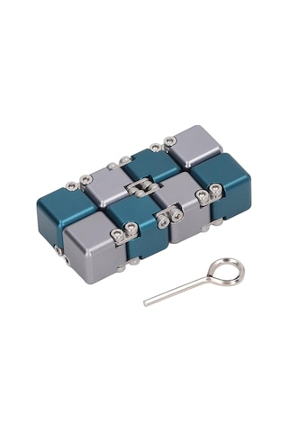 Yeni Nesil Stres Küpü Edc Alman Infinity Cube Alüminyum Alaşım Sonsuz Magic Cube
