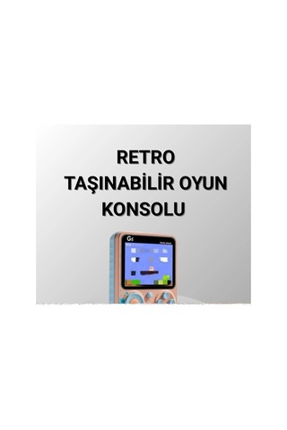 Mini Retro Oyun Konsolu 500 Oyunlu 3.0 İnç Ekran Ve Şarjlı Batarya - 14997