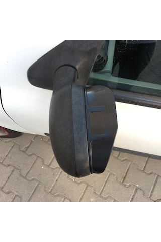 Universal Esnek Oto Ayna Yağmur Koruyucu Siperliği Siyah 2'li