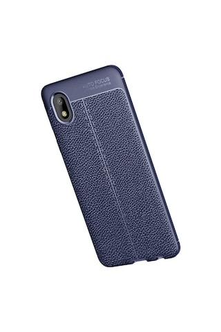 Samsung Uyumlu Galaxy A01 Core Kilif Deri Tarzi Niss Silikon Case 486310483