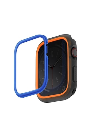 Apple Uyumlu Watch 44mm Kasa Koruyucu Moduo Serisi Değiştirilebilir 2'li Çerçeve