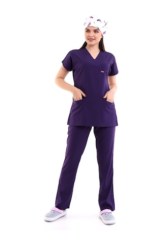 Koyu Mor BfleX Soft Likralı Forma Takımı