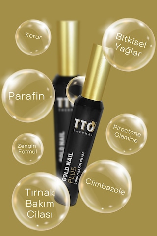 Tto Gold Nail Plus Tırnak Solüsyonu 20 Ml