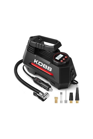 Kobb Kb180 12volt 150 Psı Ayarlanabilir Dijital Basınç Göstergeli Lastik Şişirme Pompası Fr Kb180