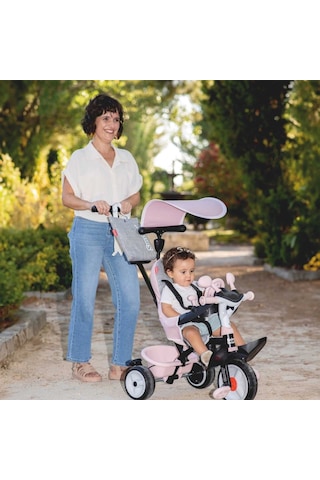 Smoby Baby Driver Pembe Üç Tekerlekli Bisiklet