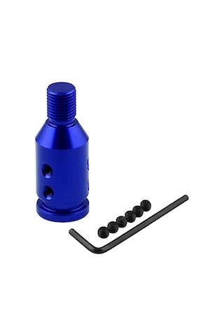 Sones Araba Dişli Shifter Vites Topuzu Adaptörü 12 X 1.25 Mavi