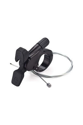 Gajeena Mountain Bike Fork Yedek Parçası: Universal Alüminyum Korumalı Kilitleme Anahtarı + Tel, Şok Emici, Kolay Kurulum, Bisiklet Aksesuarı Model B