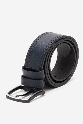 Dericlub Hakiki Deri 4.5 Cm Erkek Dikişli Spor Kemer 520 Lacivert Lacivert