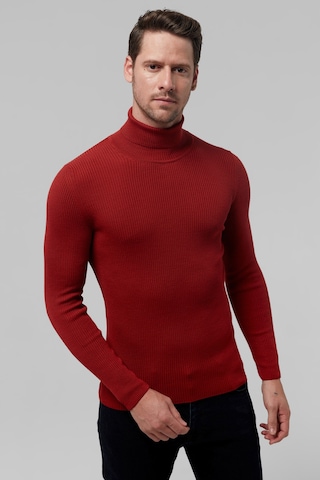 Twn Slim Fit Kiremit Rib Örgü Kazak 5ec0606317641 250