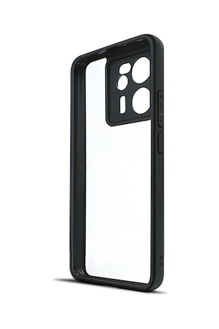 Xiaomi Uyumlu Mi 13t Kılıf Kamera Korumalı Şeffaf Arka Yüzey Zore New Roll Kapak
