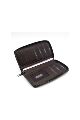Pierre Cardin Floater Kahve Unisex Deri Cüzdanı Ft11056 Kahverengi