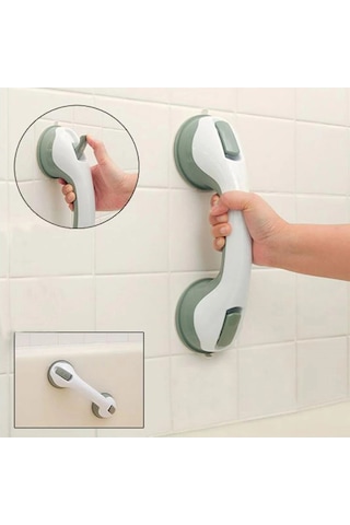Düşme Ve Kayma Önleyici Banyo Tuvalet Vantuzlu Kilitli Tutacak 5468