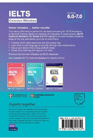 Ielts Common Mistakes For Bands 6.0-7.0