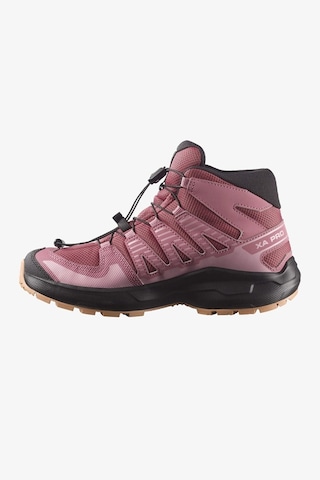 Salomon Xa Pro Mid Wp Çocuk Outdoor Bot Pembe