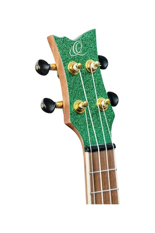 Ortega Element Series Concert Ukulele Metallic Green Ruel
