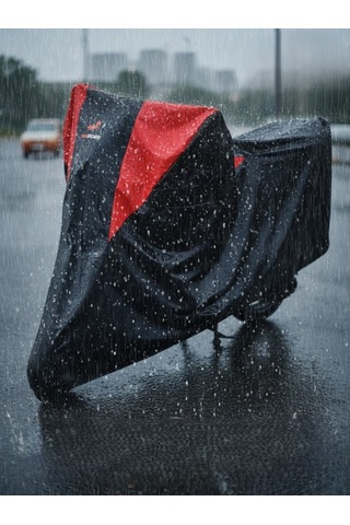 Motosiklet Brandası Lüx Premium Paraşüt Kumaşı Kalın Uzun Ömürlü Motor Branda Xxl Beden