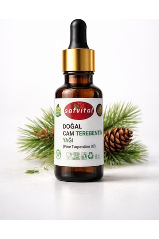 Safvital Çam Terebentin Yağı 20 Ml Saç Bakımına Uygun Bitkisel Yağ Yoğun Etkili Aromatik Bakım