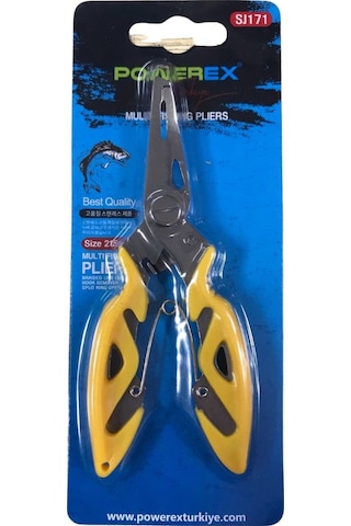 Powerex Multi Fishing Pliers 5'' Yellow Balıkçı Pense